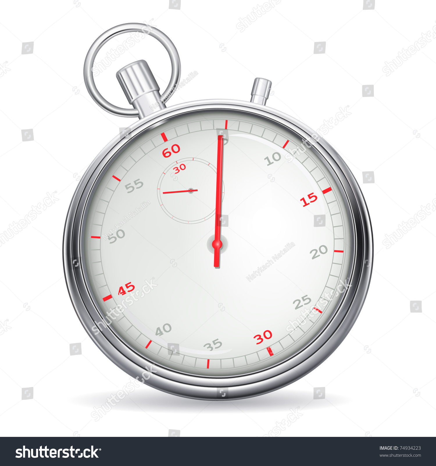 Stopwatch Bitmap Copy Stock Illustration 74934223 Shutterstock