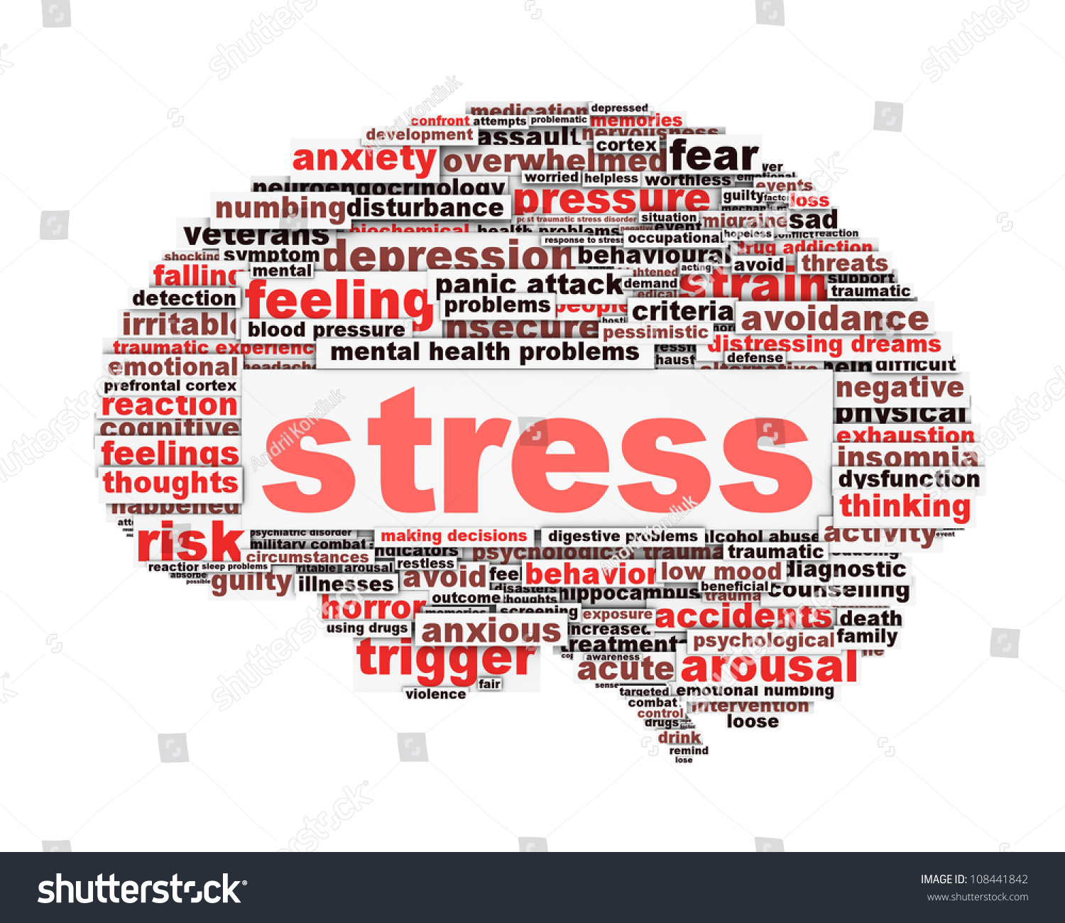 stress-symbol-concept-isolated-on-white-feeling-of-low-mood-and