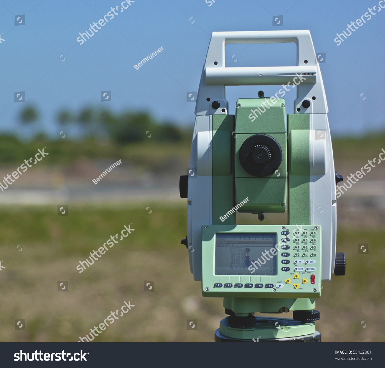 Survey Instrument, Total Station Stock Photo 55432381 : Shutterstock