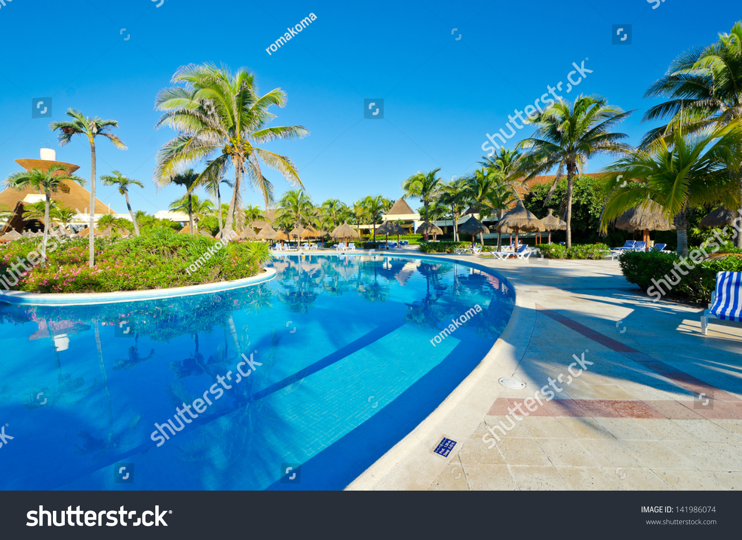 Dark Blue Pool Water Dark Blue Pool Water