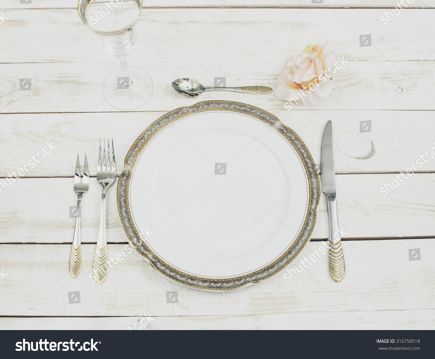 Table Setting Stock Photo Edit Now Shutterstock