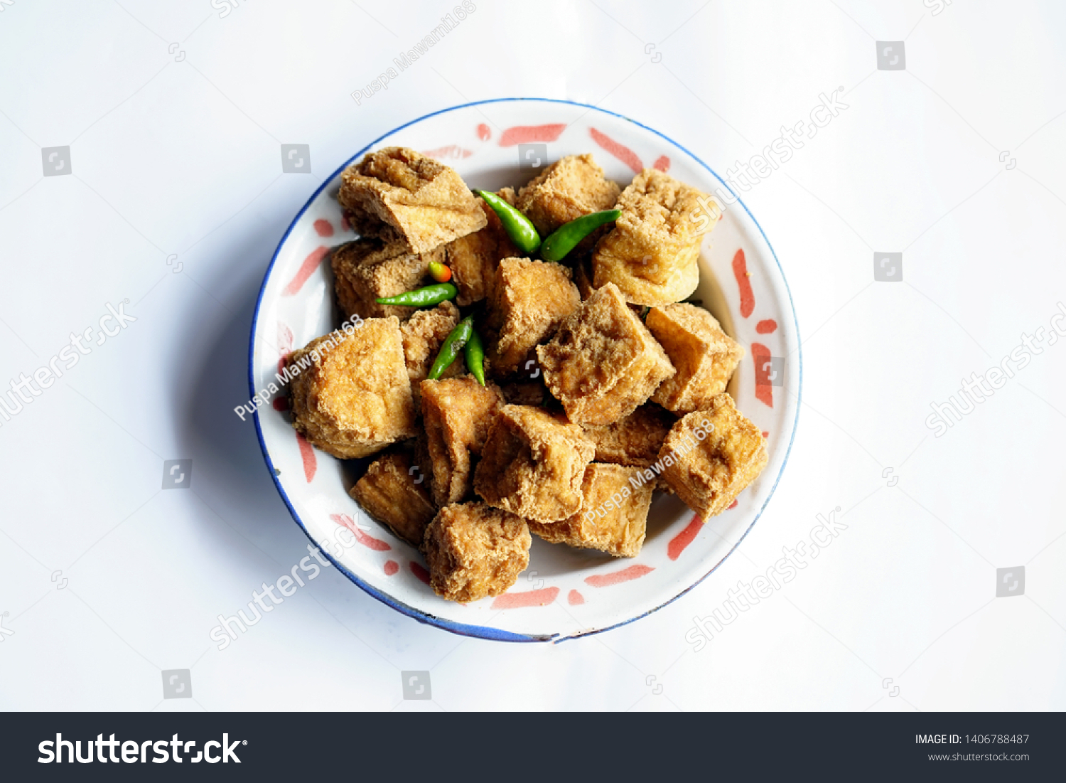 Tahu Sumedang Tahu Petis Goreng Indonesian Stock Photo Edit Now