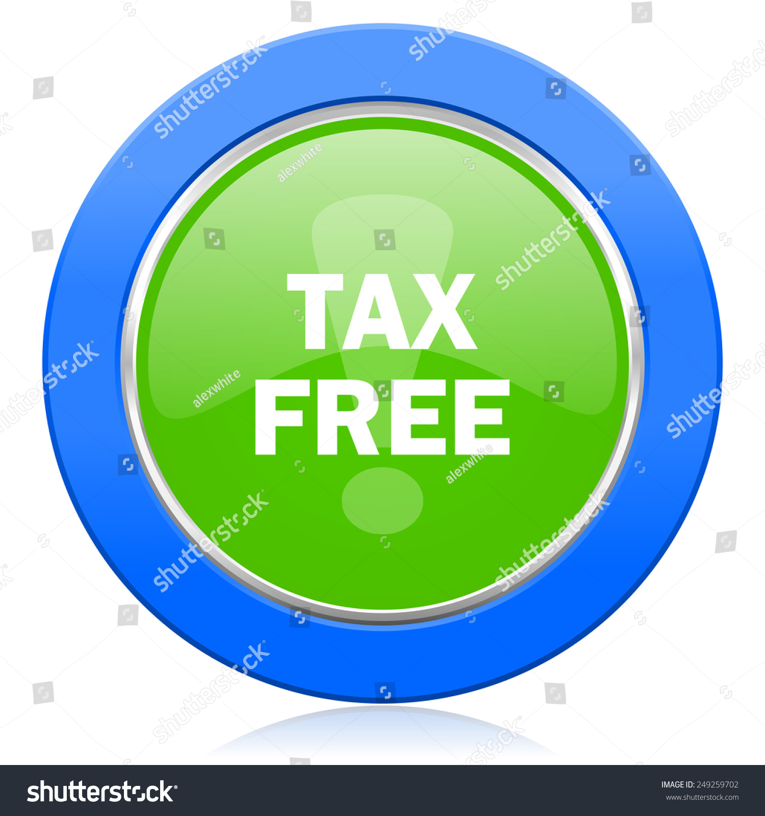 tax-free-icon-stock-foto-249259702-shutterstock