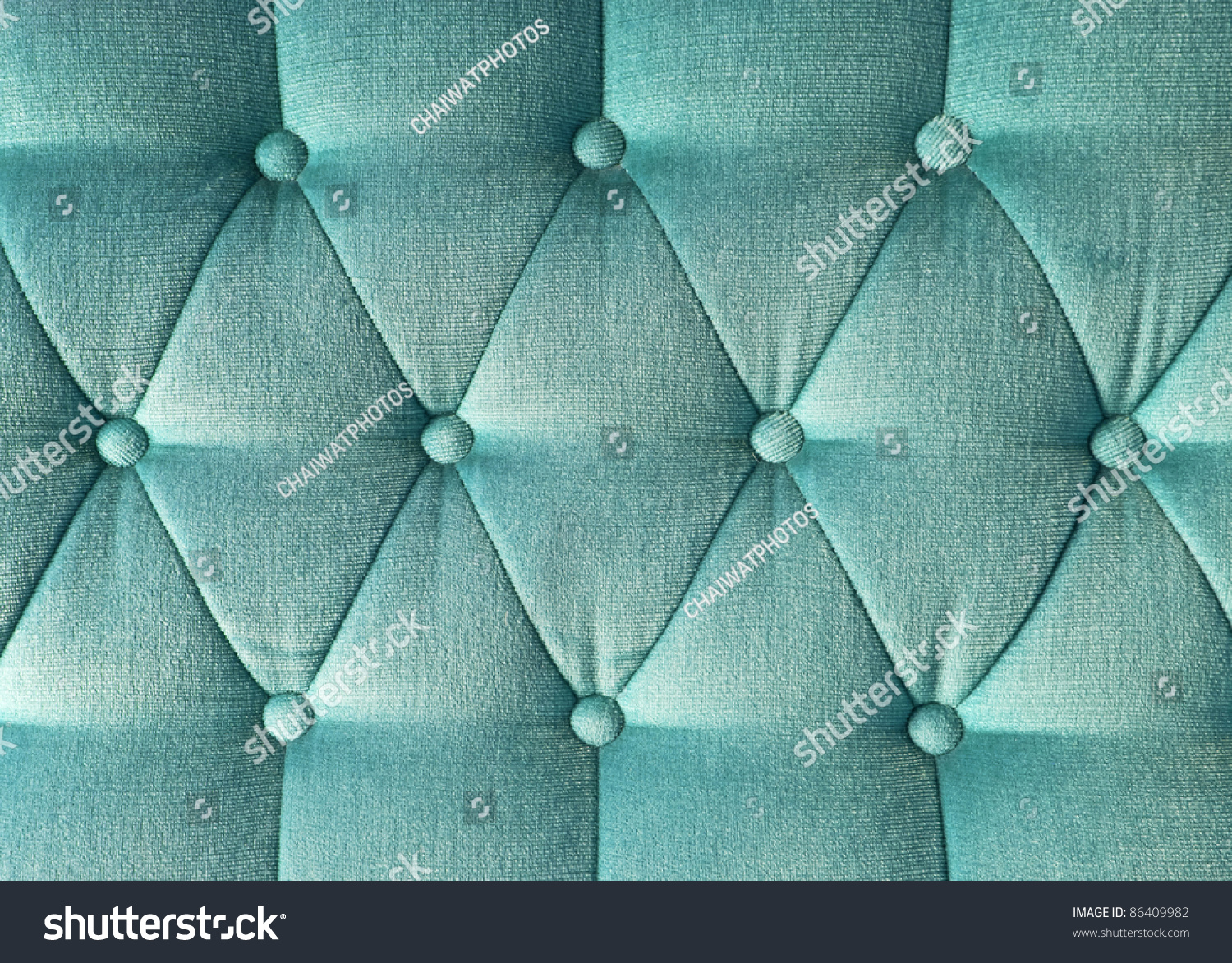 Texture Of Green Fabric Vintage Sofa For Background Stock Photo 