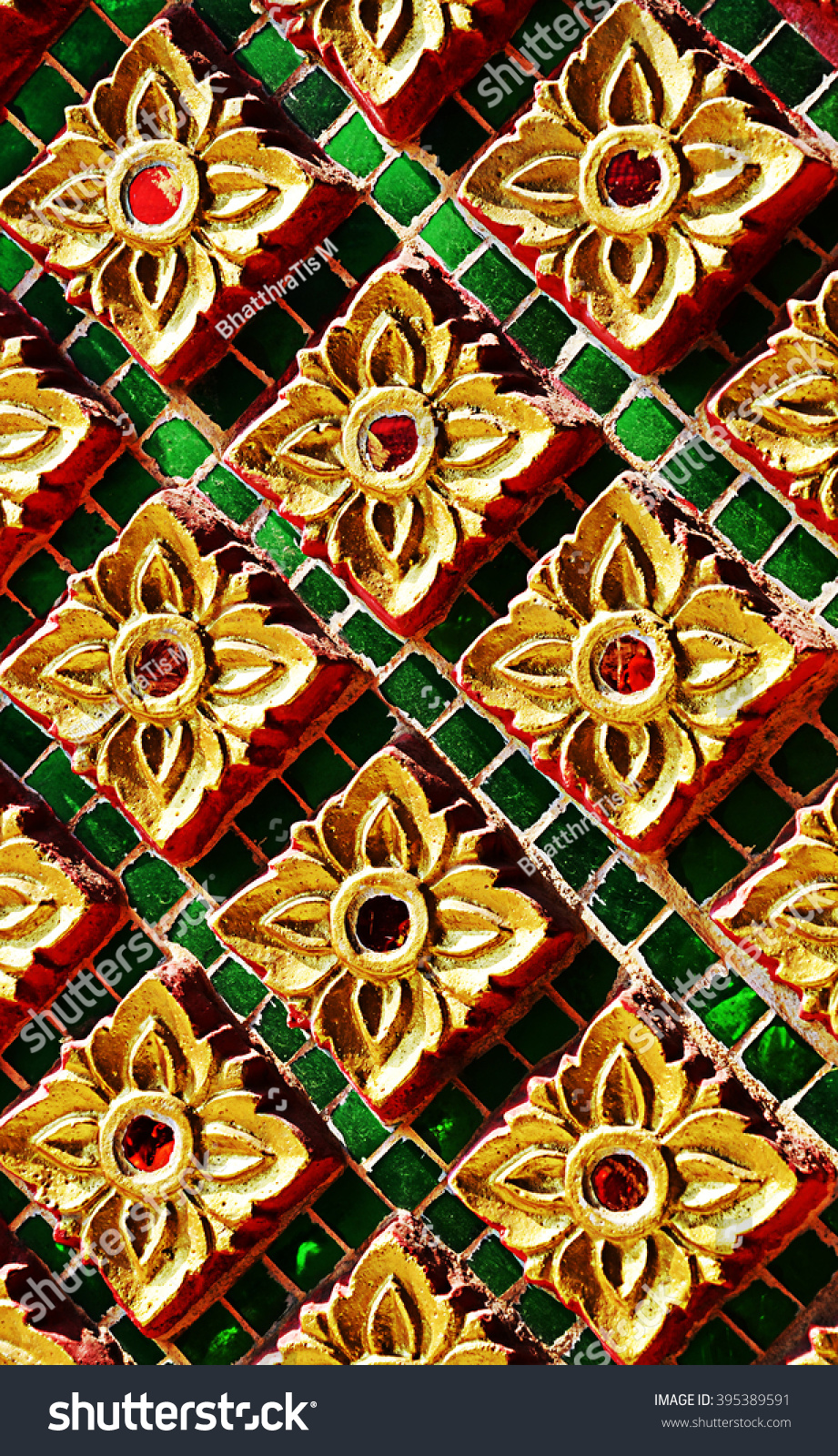 thai art on temple thai art on temple