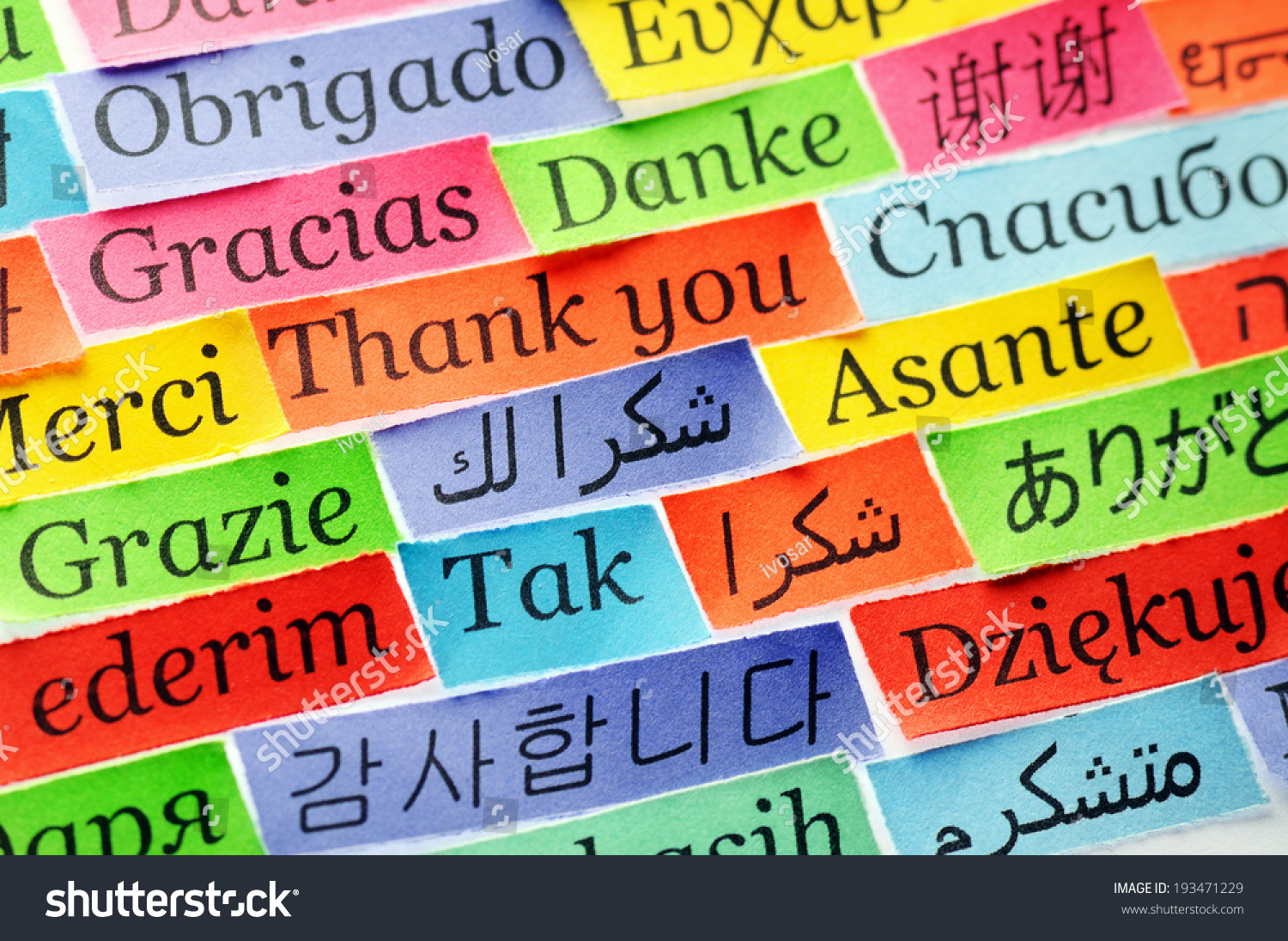 thank you clipart in different languages - photo #37