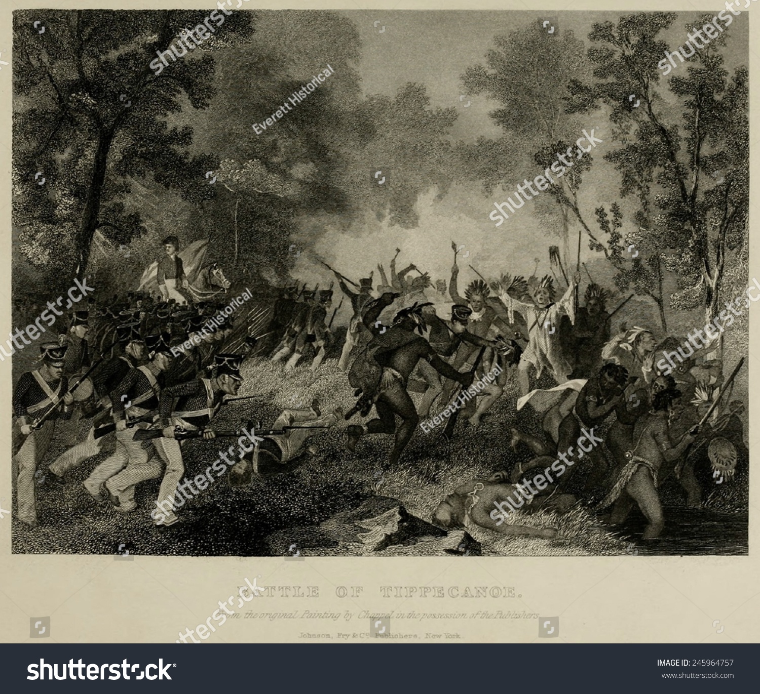 The Battle Of Tippecanoe Was Fought On November 7 1811 In Indiana ...