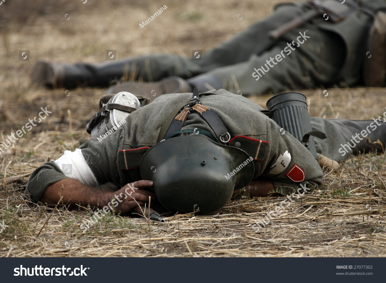 The Dead (Killed) Soldier Stock Photo 27077302 : Shutterstock