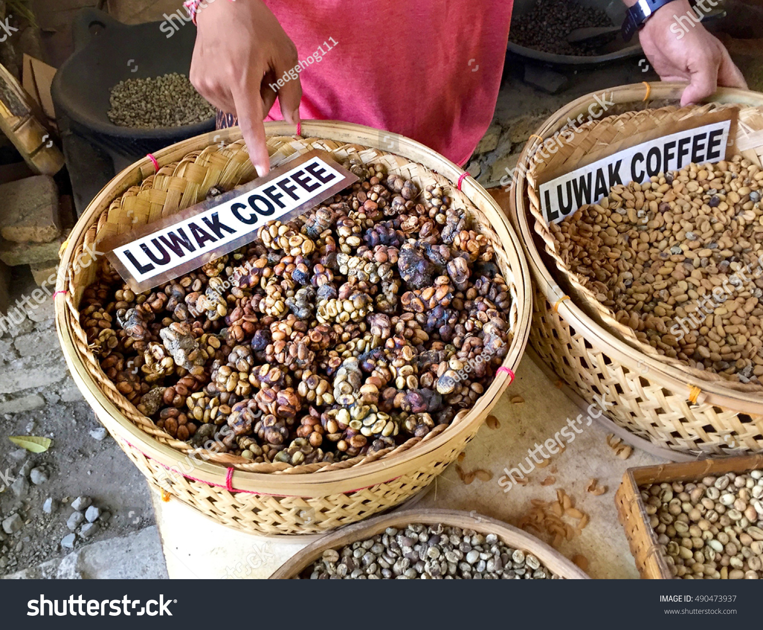 Famous Coffee Kopi Luwak Bali Procedure Stock Photo Edit Now 490473937