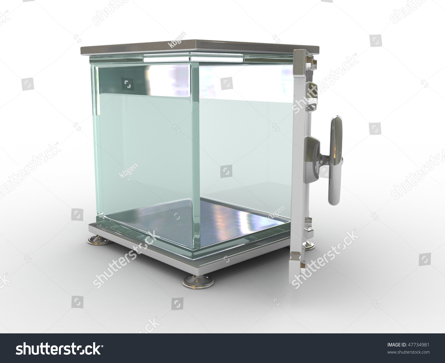 The Glass Safe Stock Photo 47734981 Shutterstock