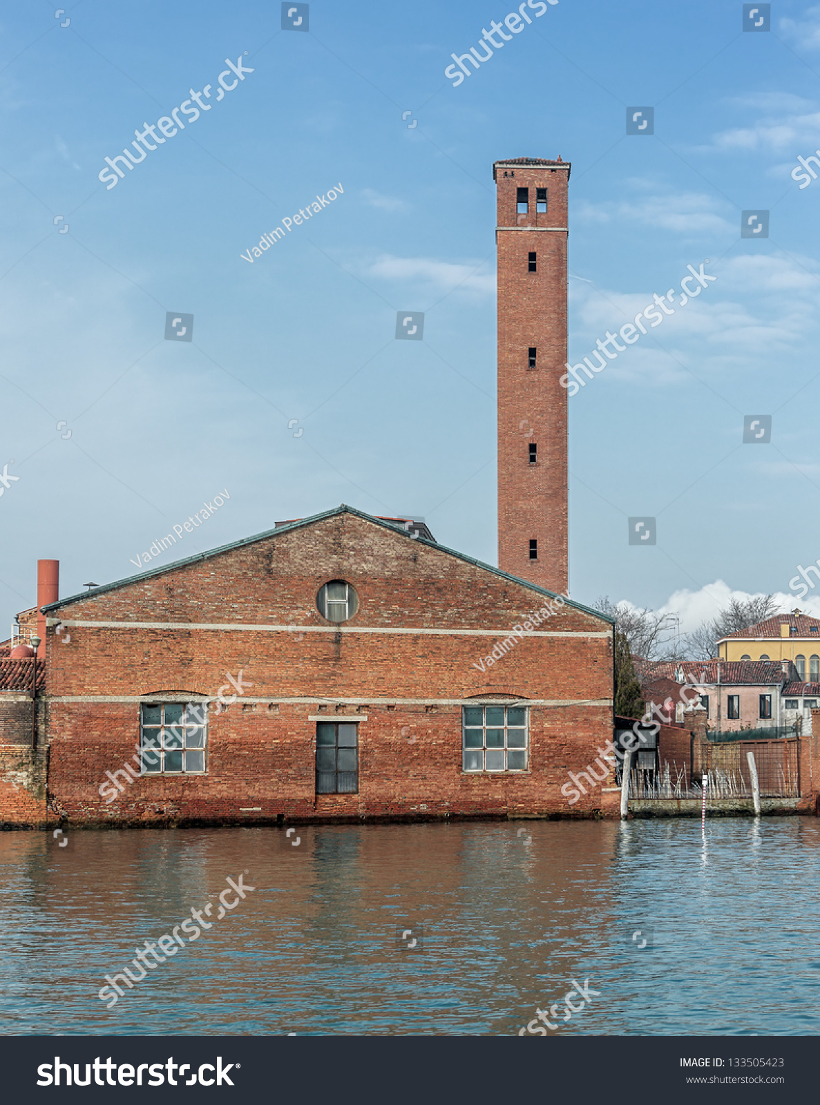 The Old GlassBlowing Factory On The Island Of Murano Burano, Venice