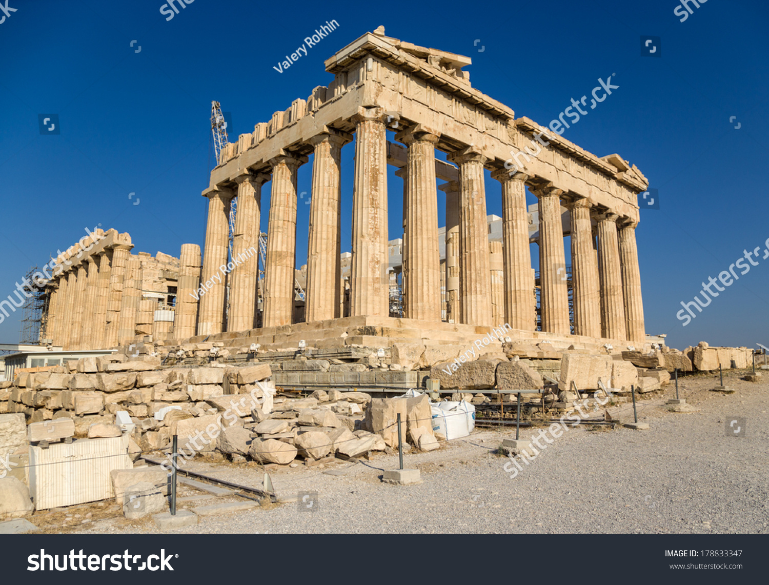 The parthenon is dedicated to