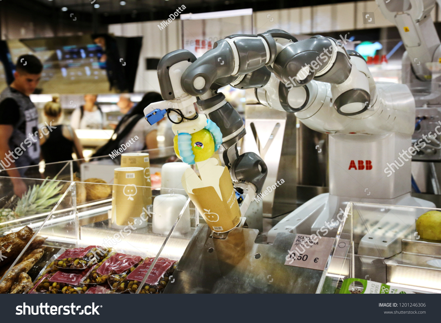 Robot Yumi Worlds First Truly Collaborative Stock Photo Edit Now