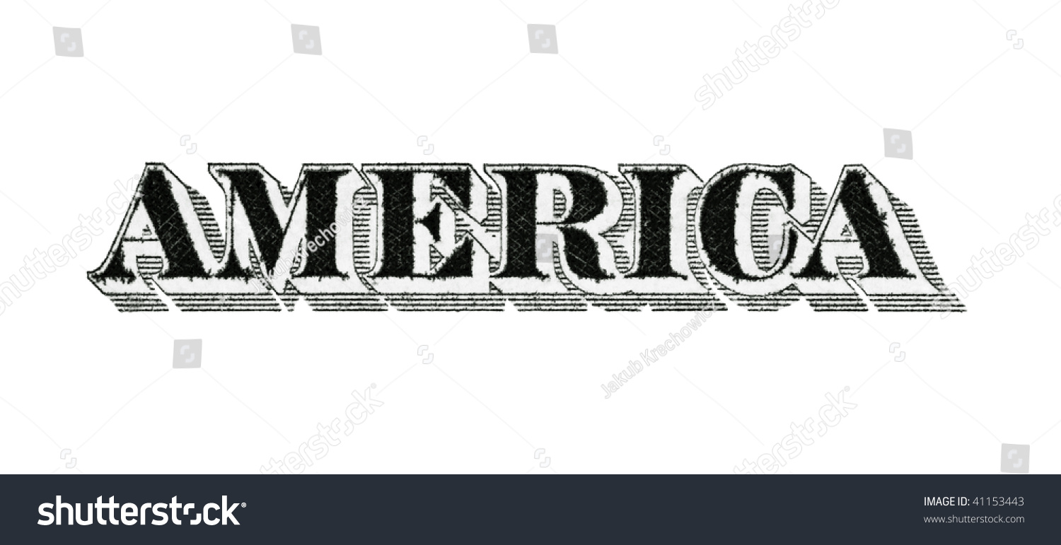 the-word-america-from-one-dollar-us-banknote-stock-photo-41153443