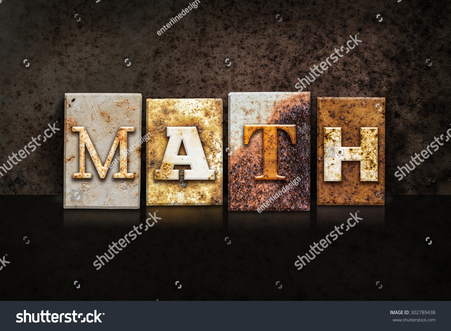 Worksheet Word Math the word math written in rusty metal letterpress type on a dark save to lightbox