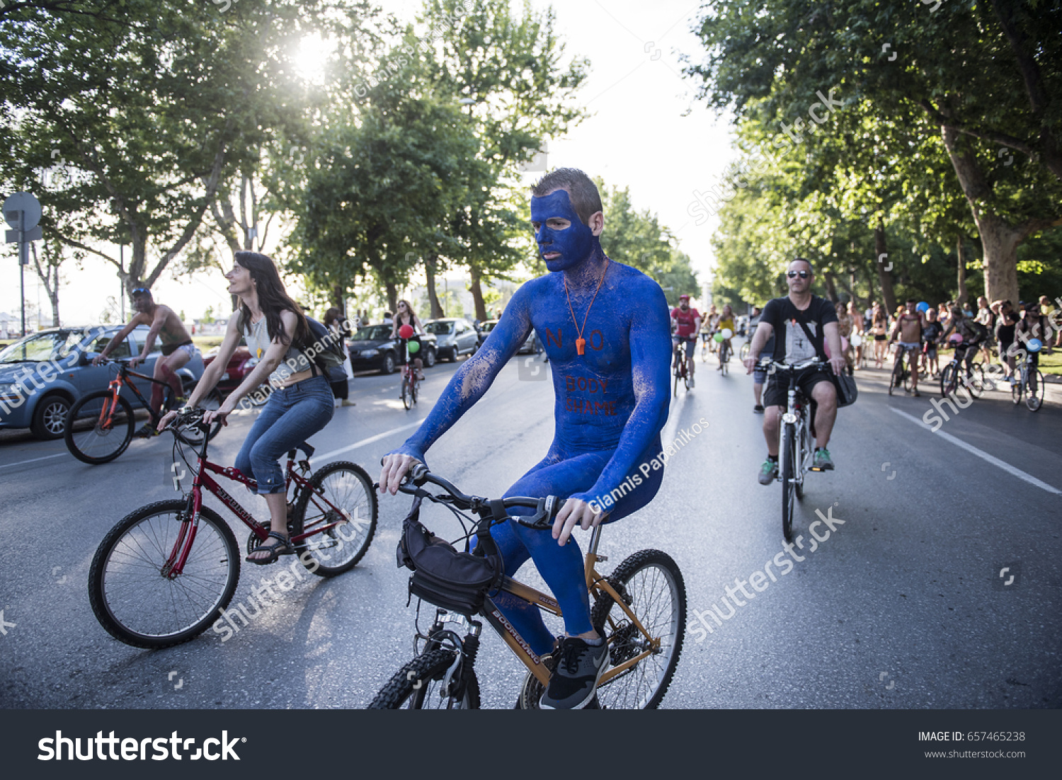 Thessaloniki Greece June Naked Stock Photo Edit Now