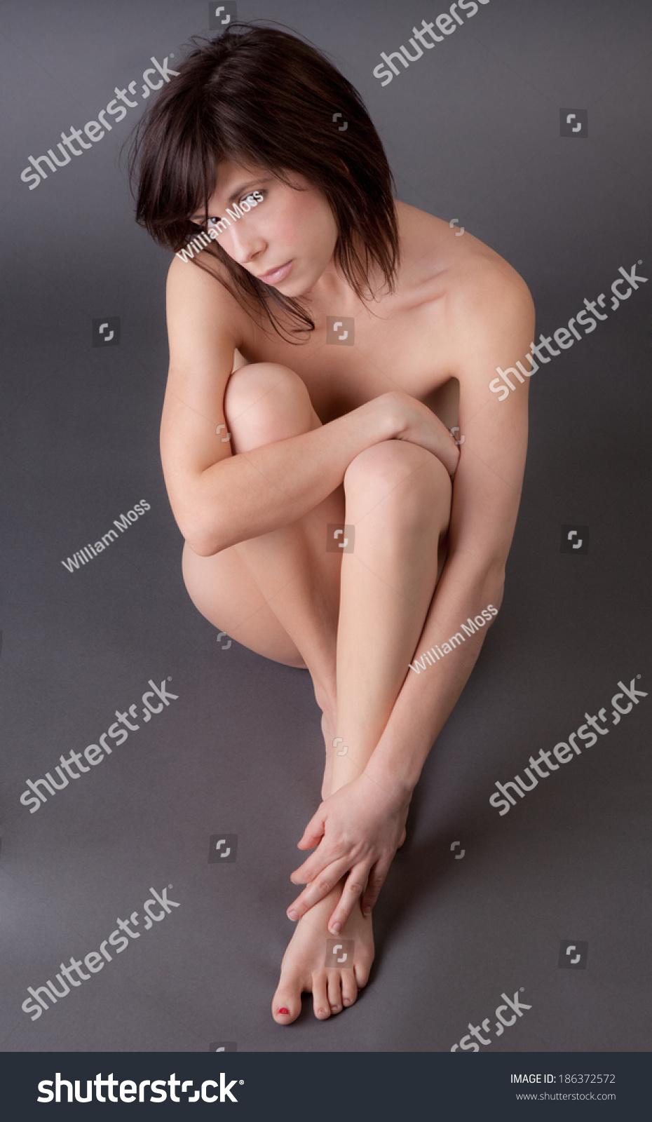 Thin Implied Nude Woman库存照片186372572 Shutterstock