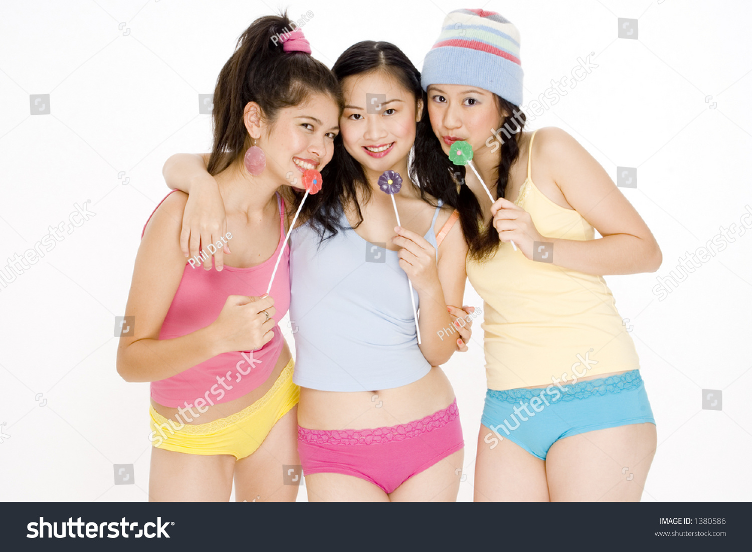 About It Three Asian Teens 110