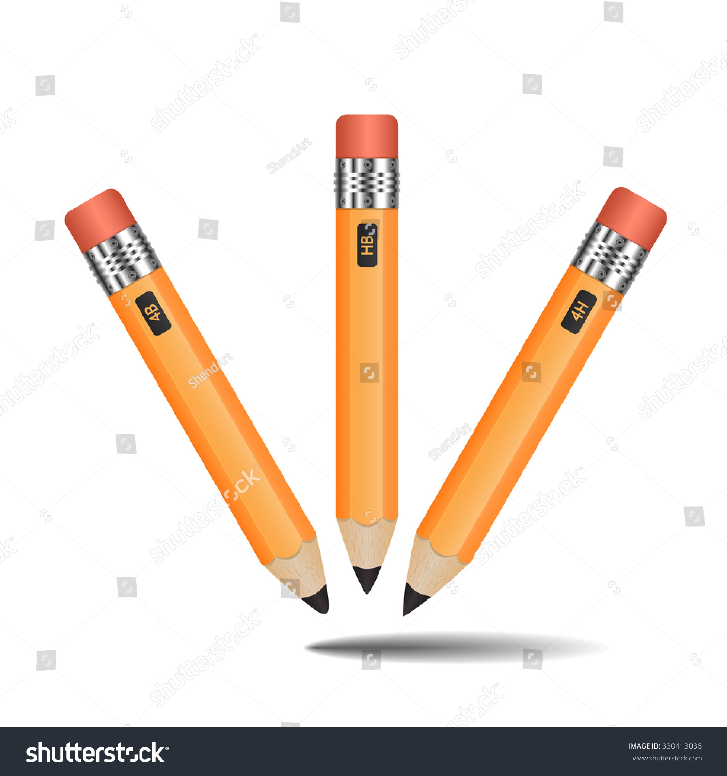 office drawing tools. office drawing tools three pencil isolated on white background preview save to