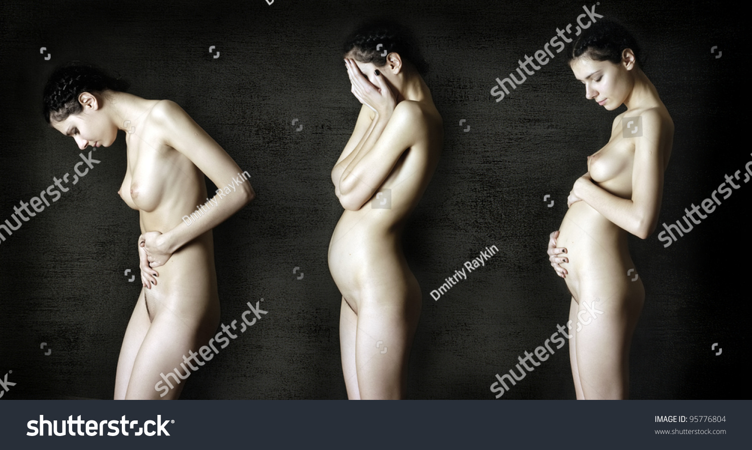 Девушки обнаженные беременные