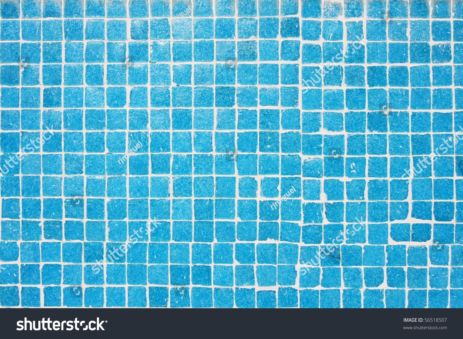 Tile Texture Background Of Bathroom Or Swimming Pool Tiles On Wall