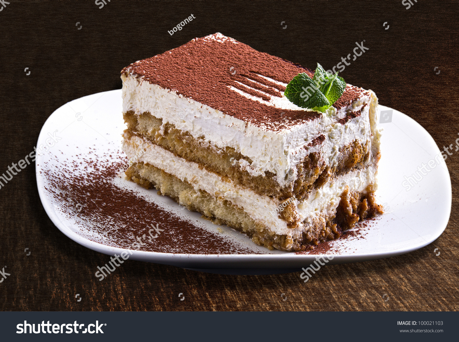 tiramisu Photo Cake  cake Stock Tiramisu 100021103 Shutterstock : japanese