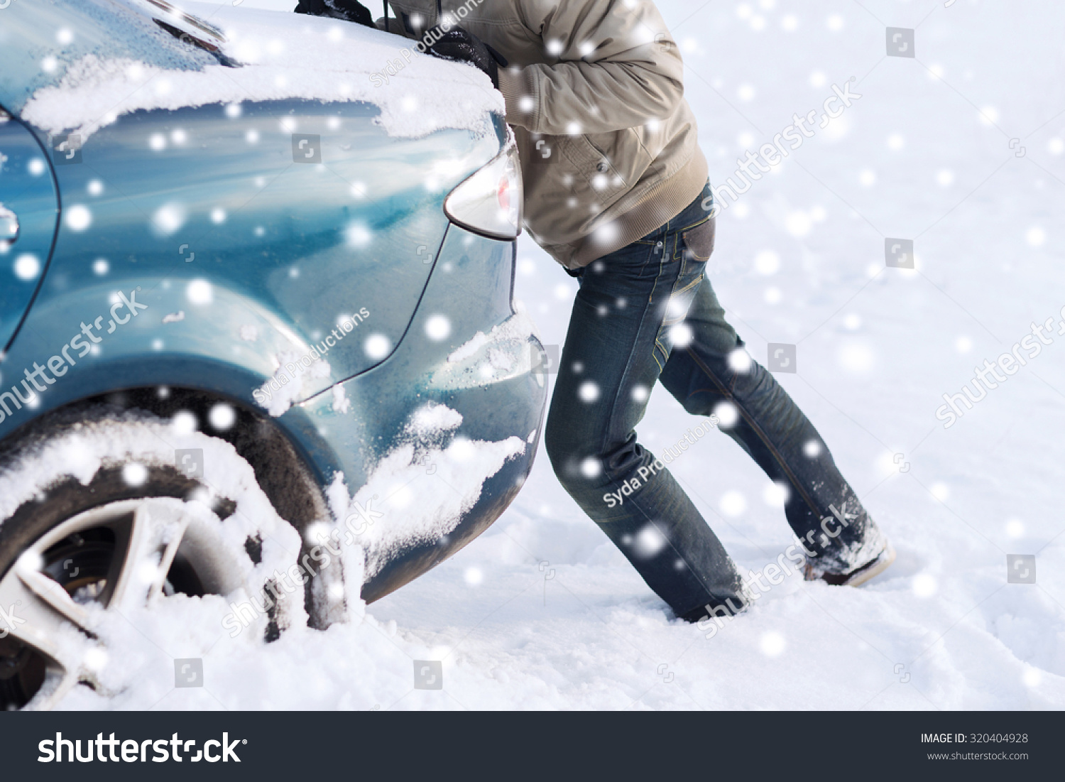 clipart car stuck in snow - photo #23