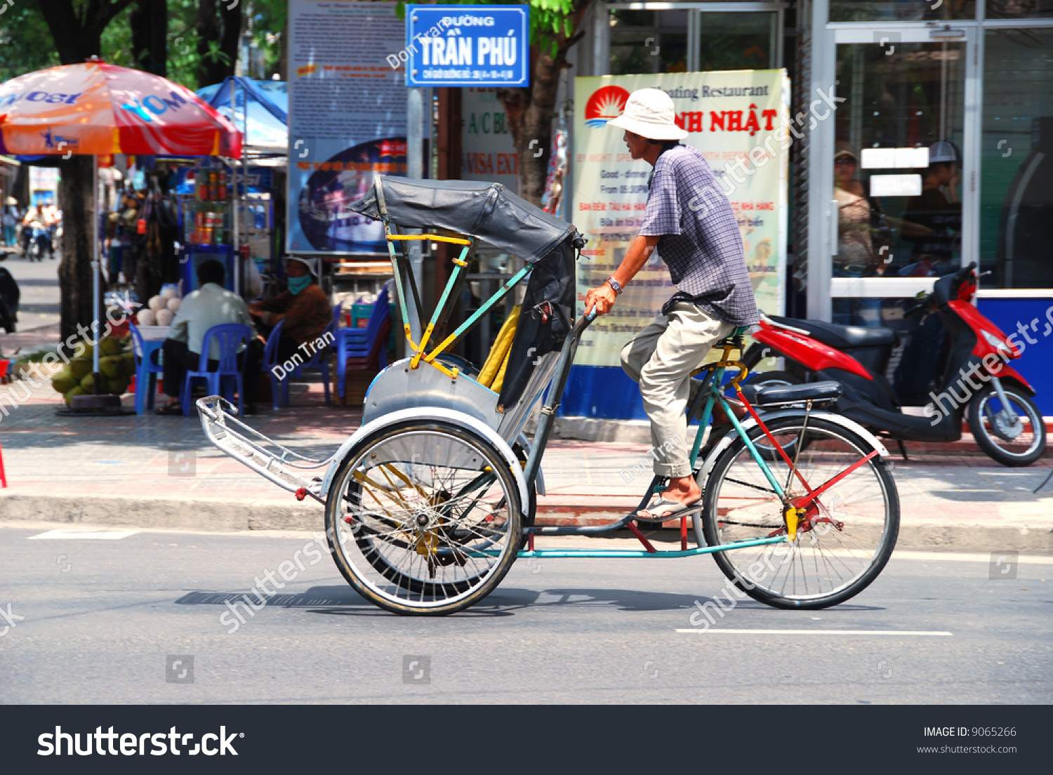 Tricycle For Hire In Nhatrang, Vietnam Stock Photo 9065266 Shutterstock