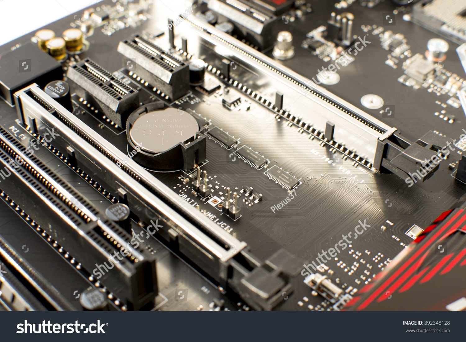 Graphics cards slots motherboard