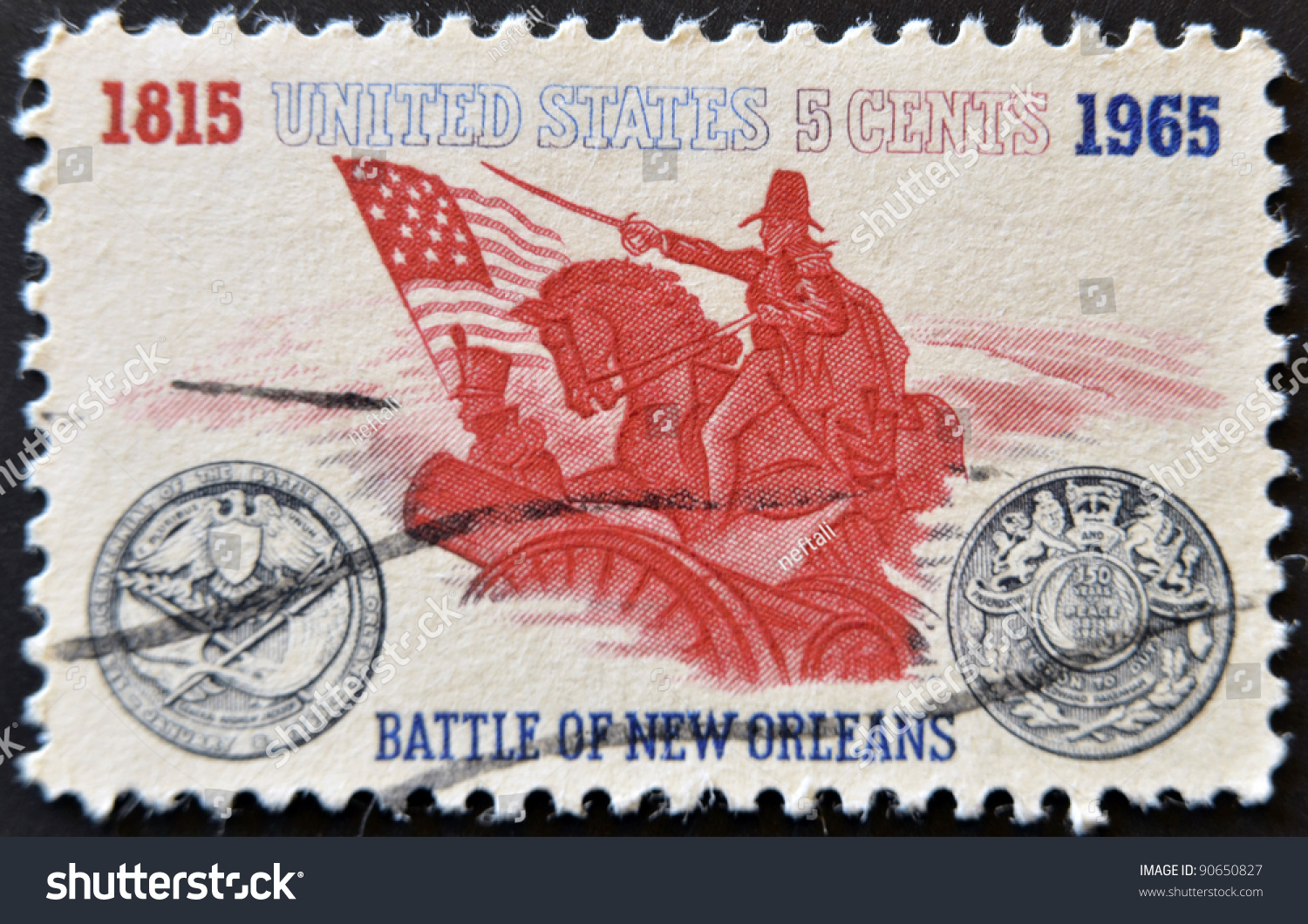 United States Of America - Circa 1965: A Stamp Printed In Usa, Shows ...