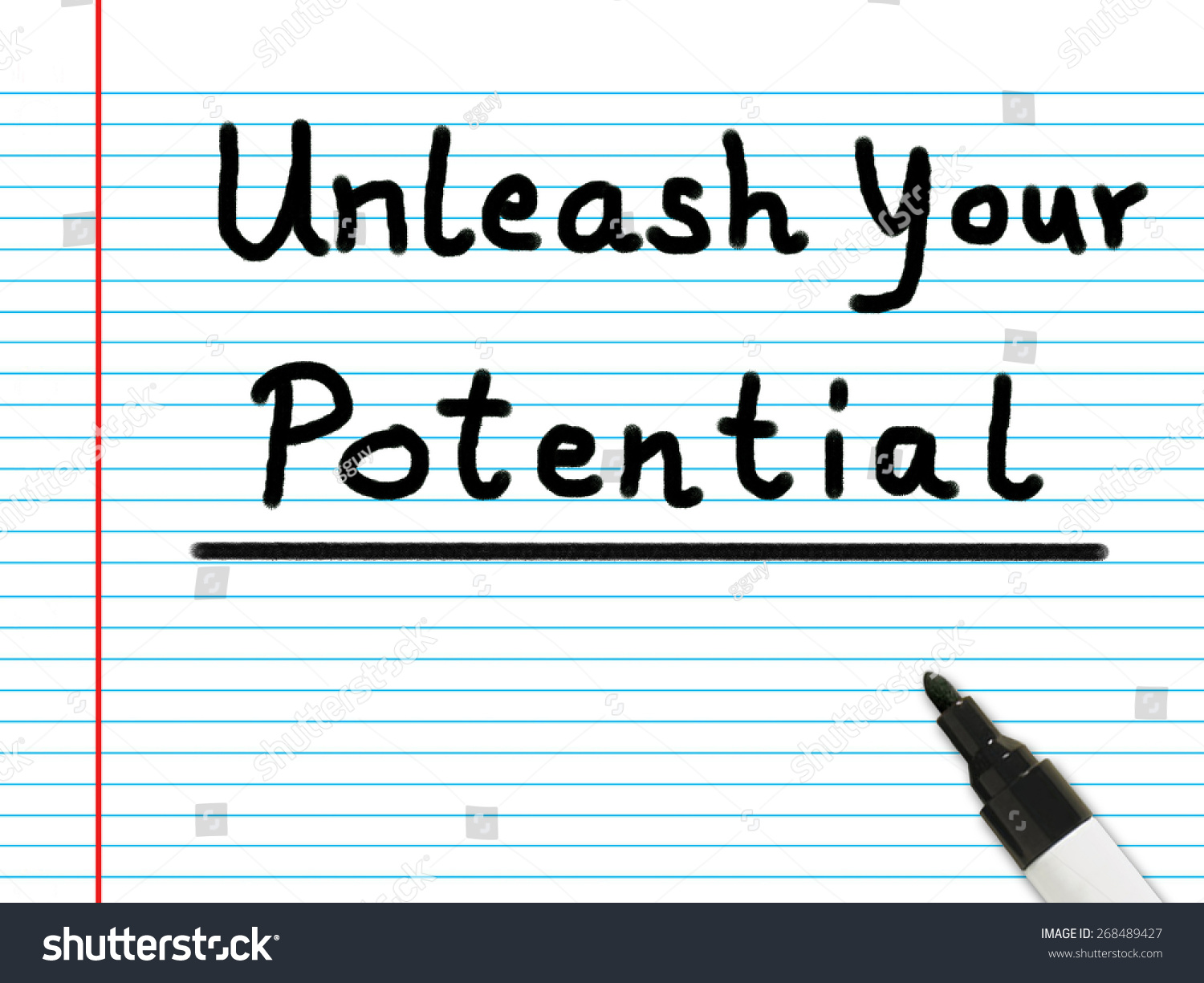 Unleash Your Potential Stock Illustration 268489427 - Shutterstock