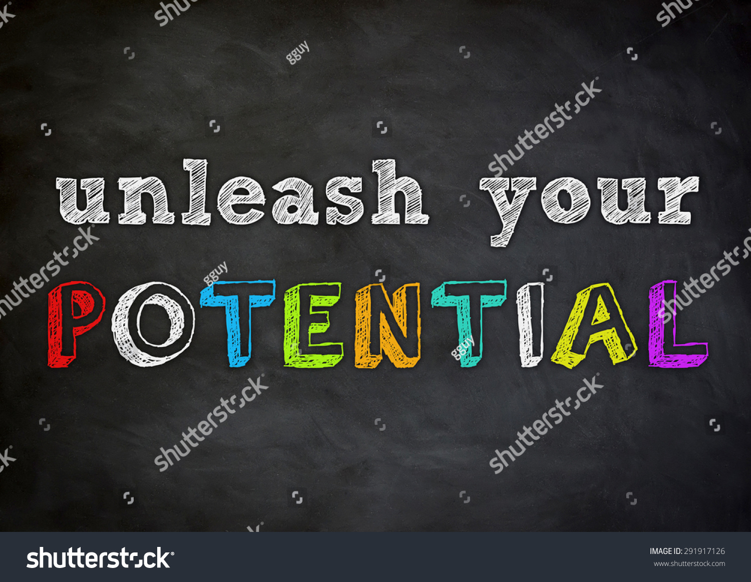 Unleash Your Potential Stock Photo 291917126 : Shutterstock