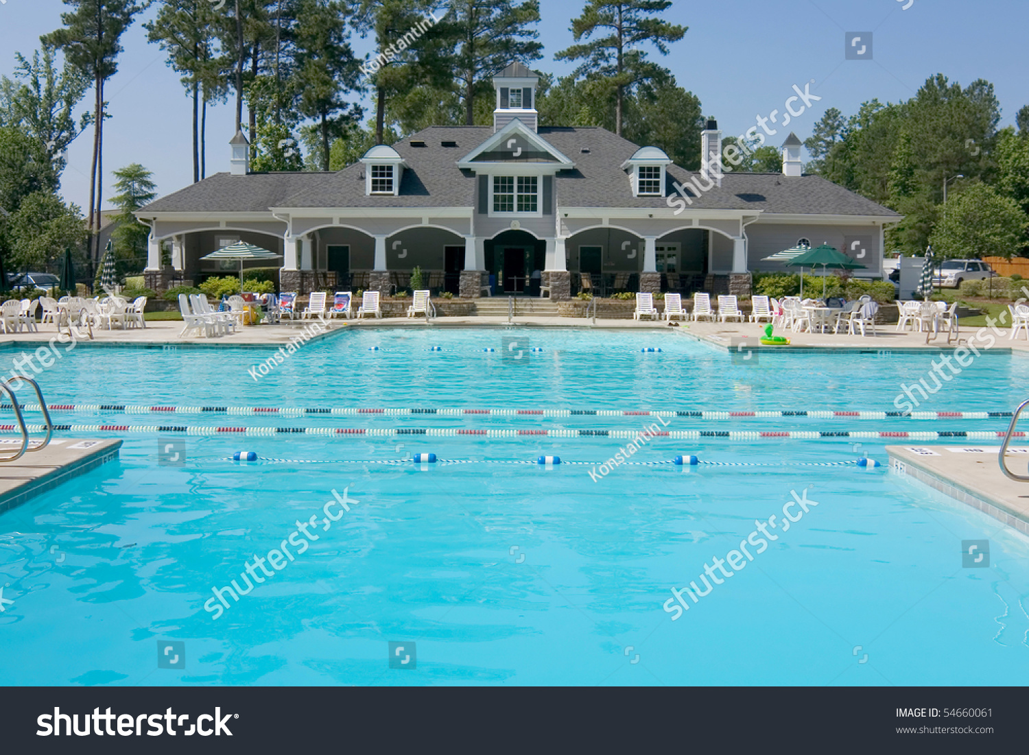 neighborhood swimming pool