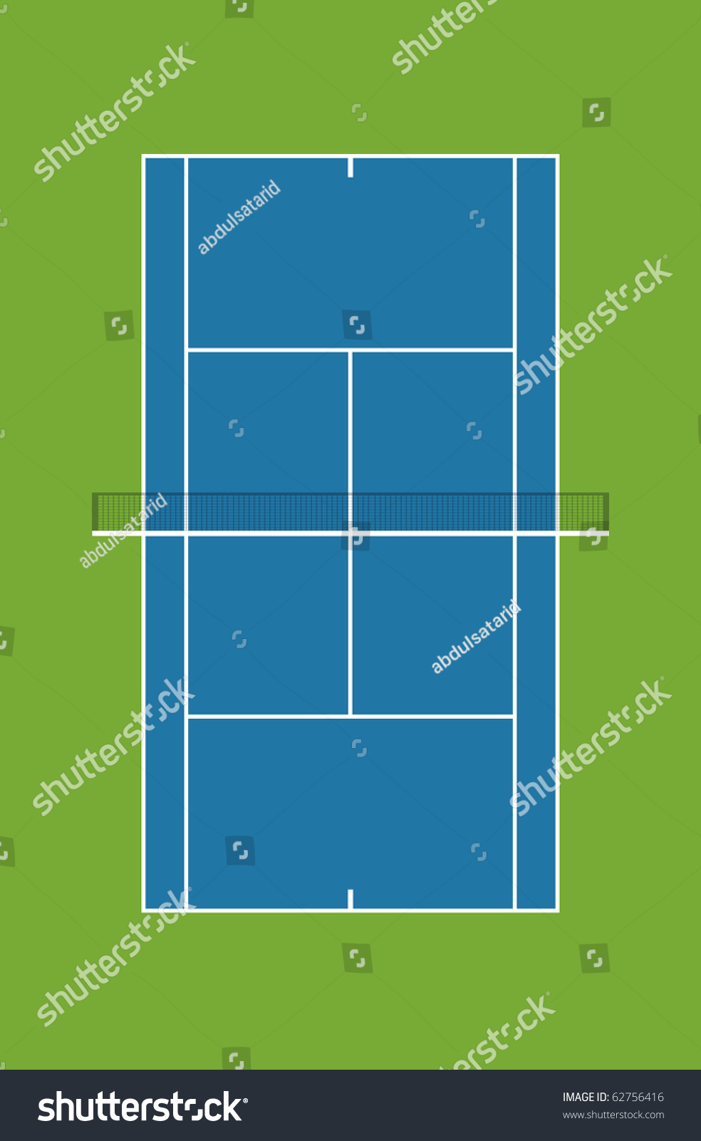 Us Open Tennis Court Stock Photo 62756416 Shutterstock