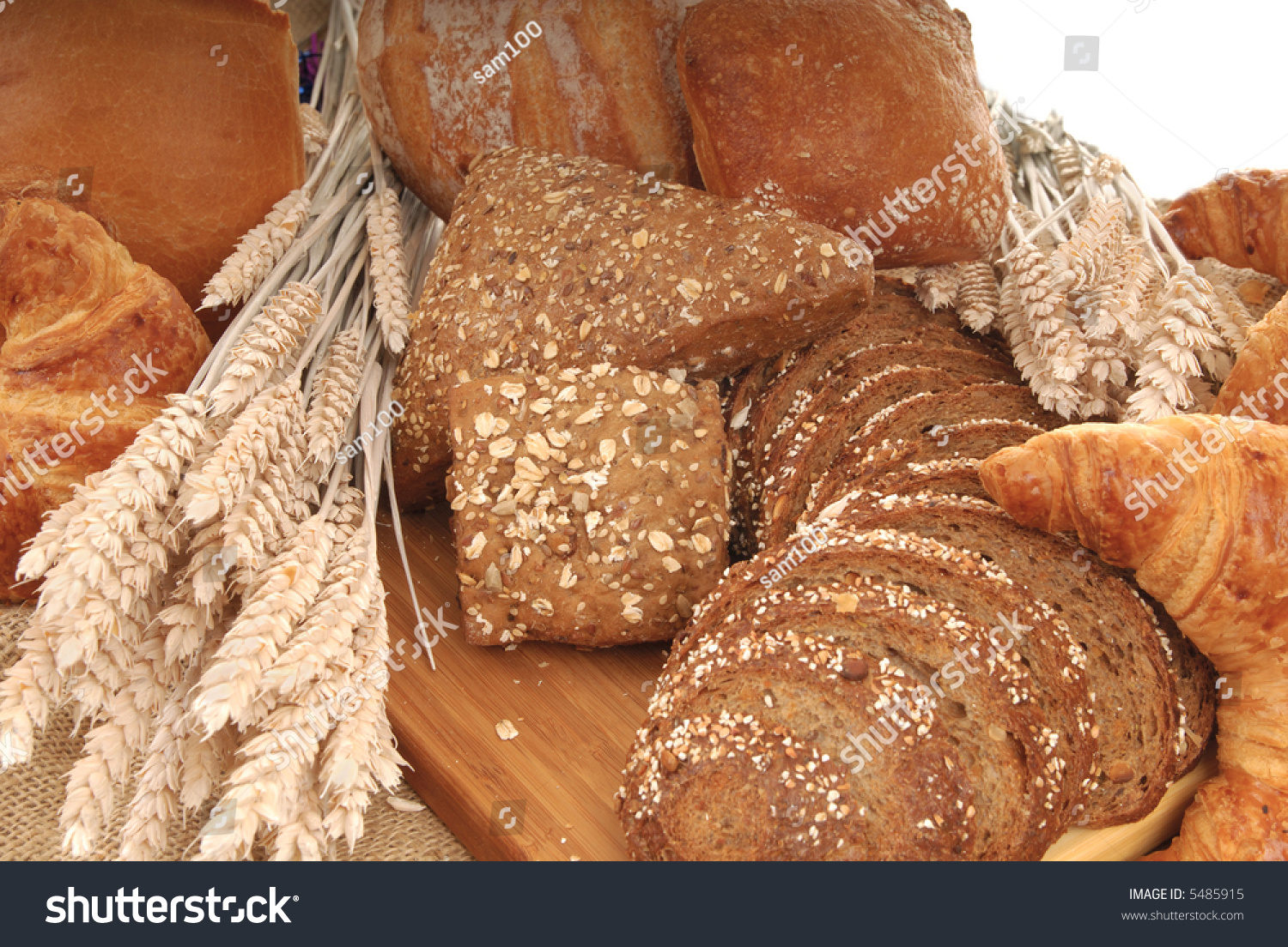 Ranging From Simple White To Whole Wheat Variety Of Nutritional Breads Ranging From Simple White
