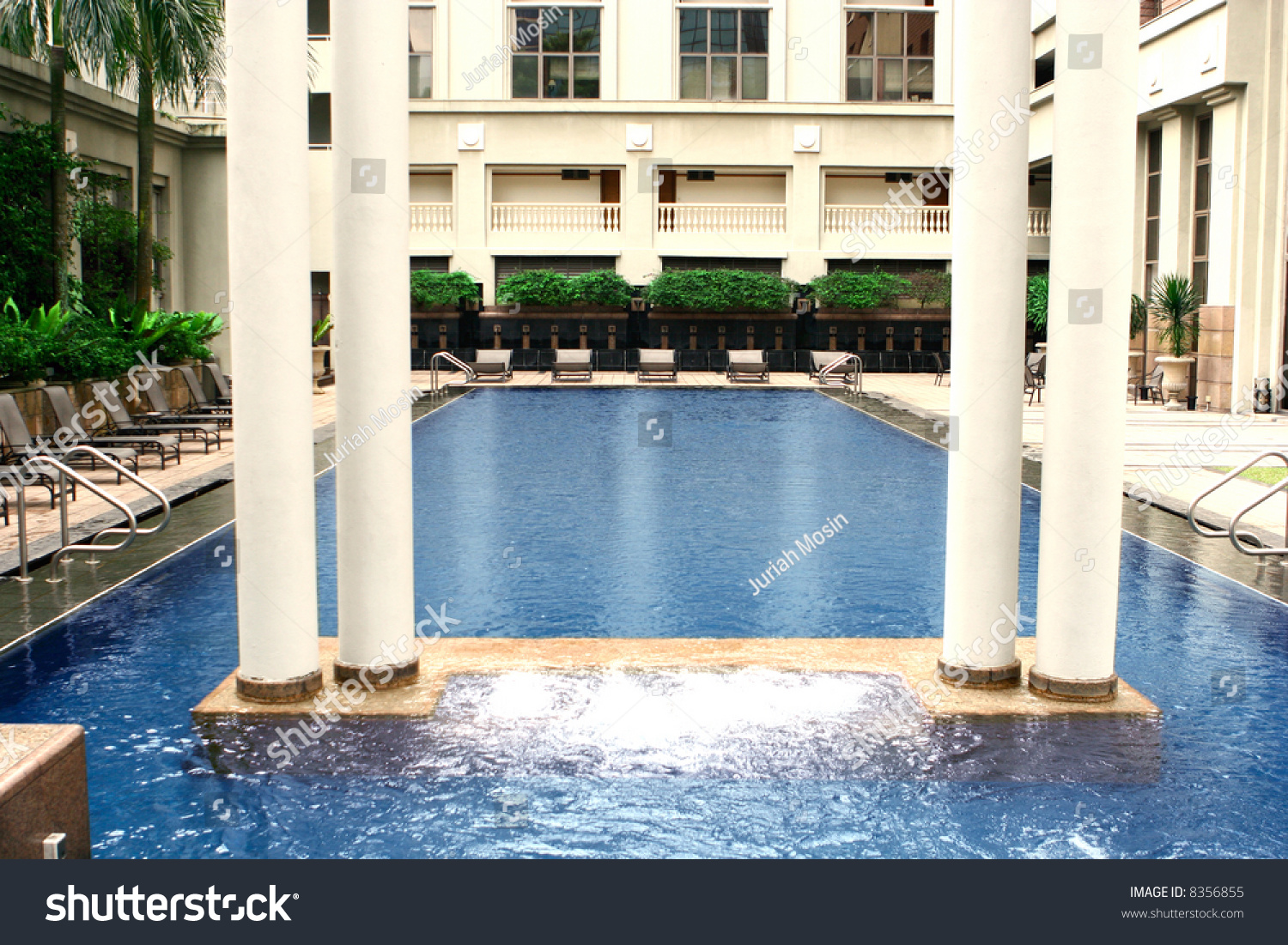 high rise swimming pool