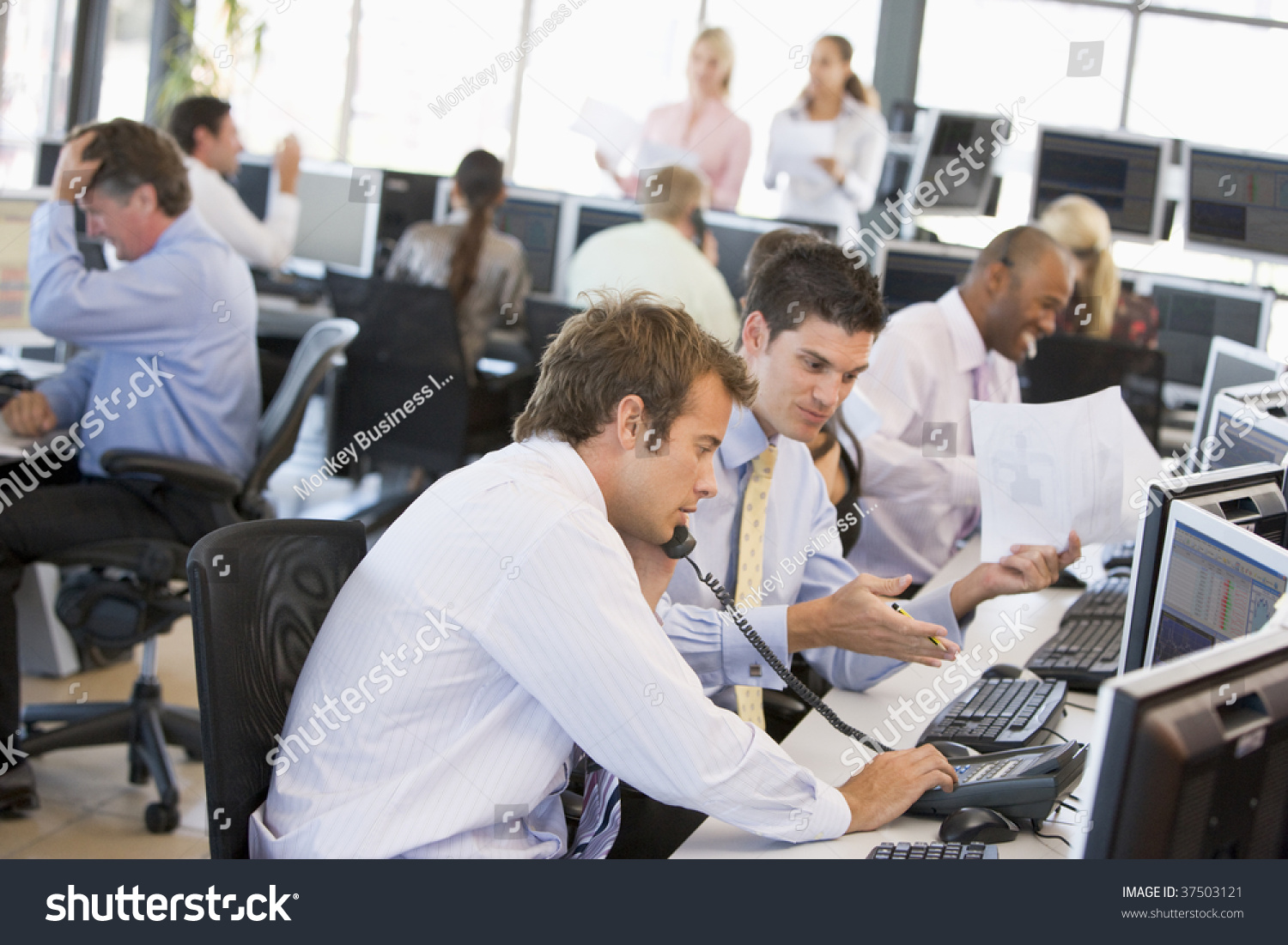 Traders view