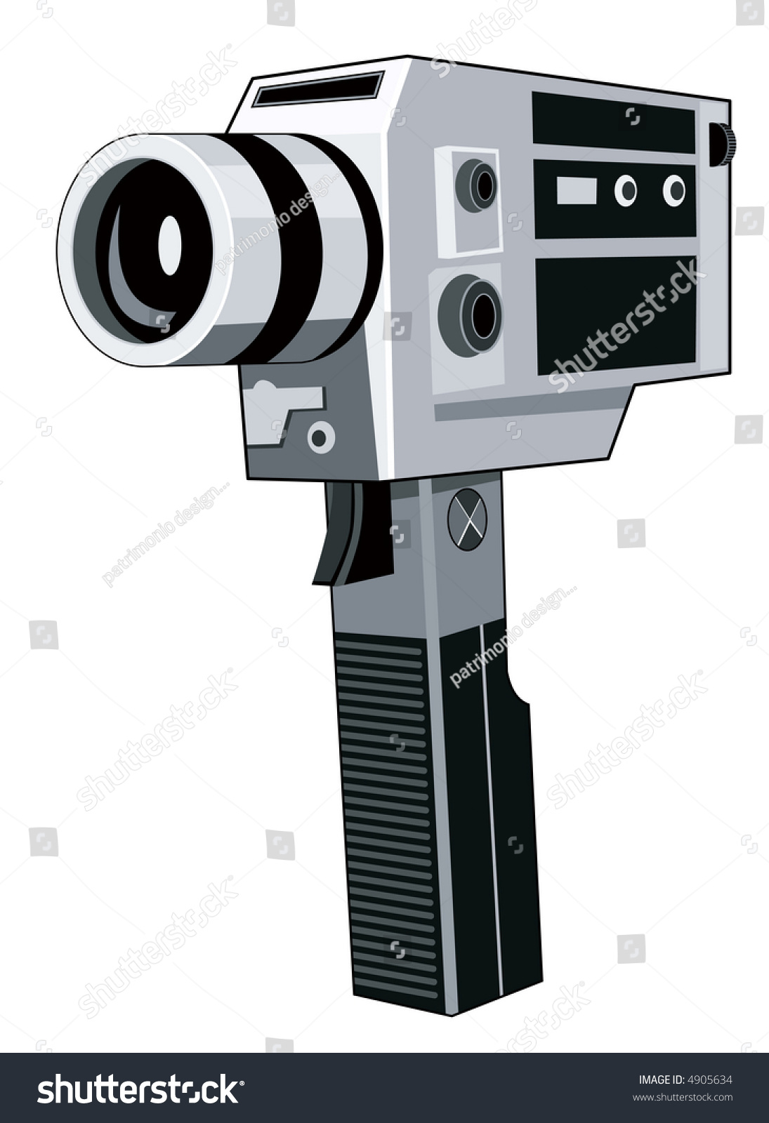 Vintage Camcorder Stock Photo 4905634 Shutterstock