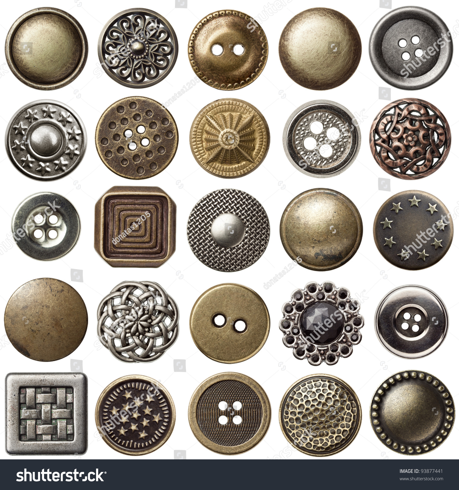 Vintage Button Collection 81