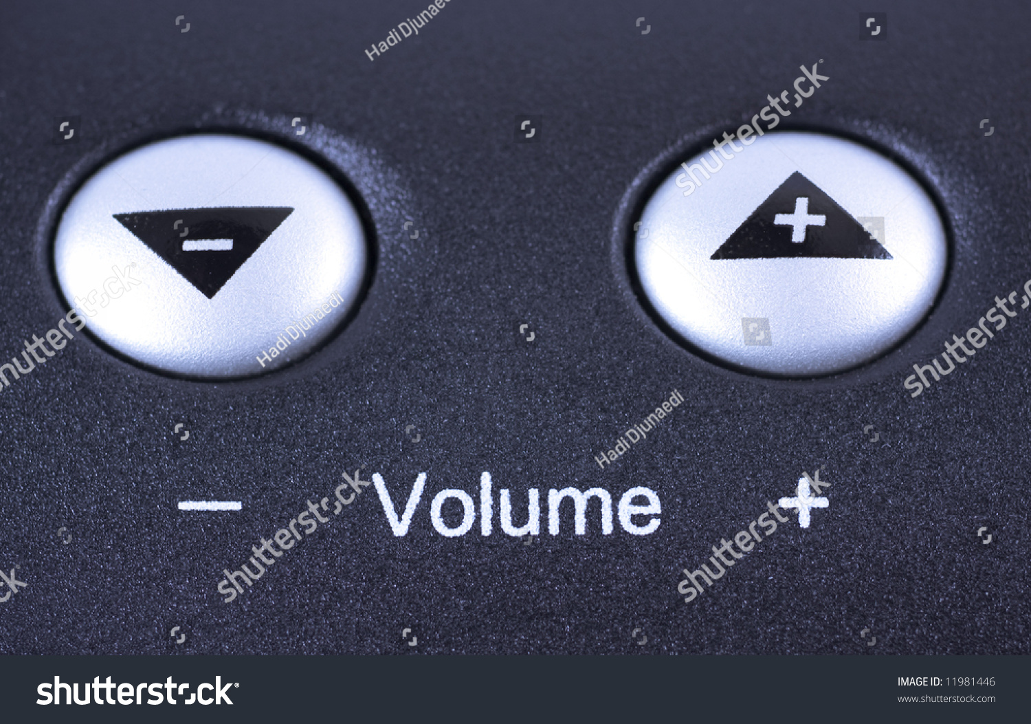 Volume Shortcut Buttons On A Computer Keyboard Stock Photo 11981446