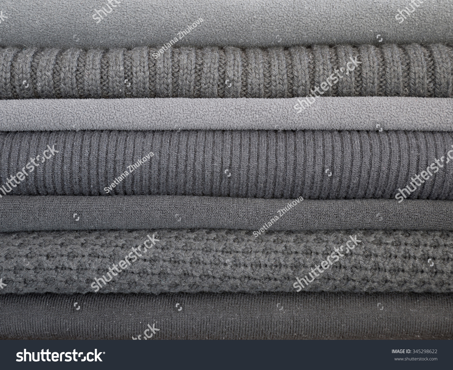 Different Shades Of Gray warm clothes in different shades of gray and different textures Different Shades Of Gray warm clothes in different shades of gray and different textures