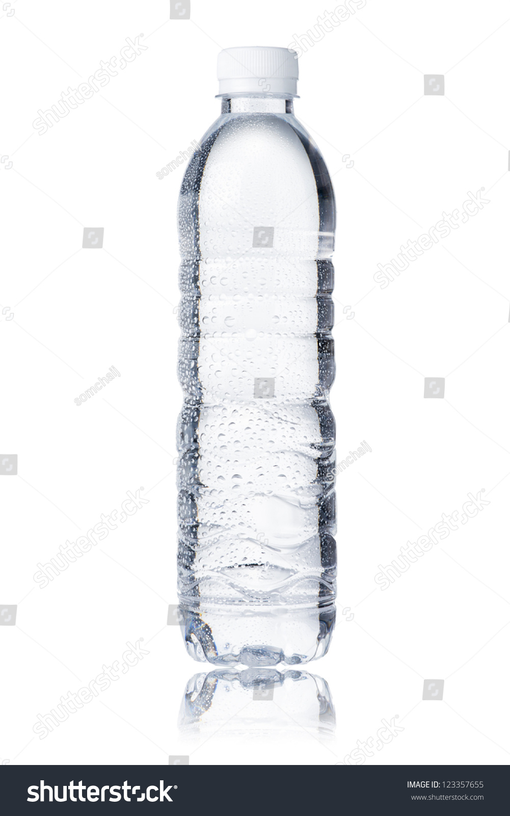 Water bottles wall Water bottles wall