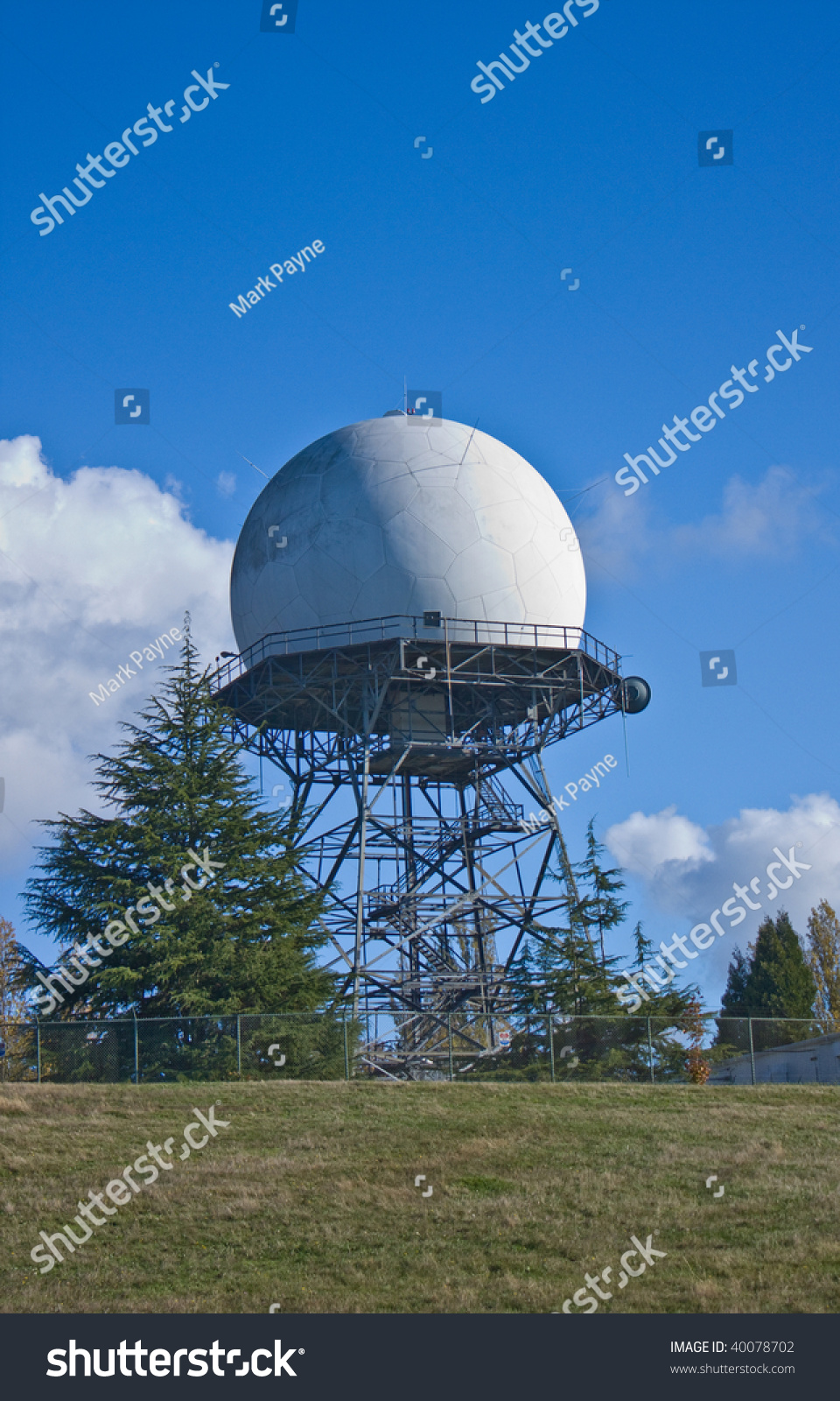 Weather Radar Structure In The Magnolia Community In Washington State