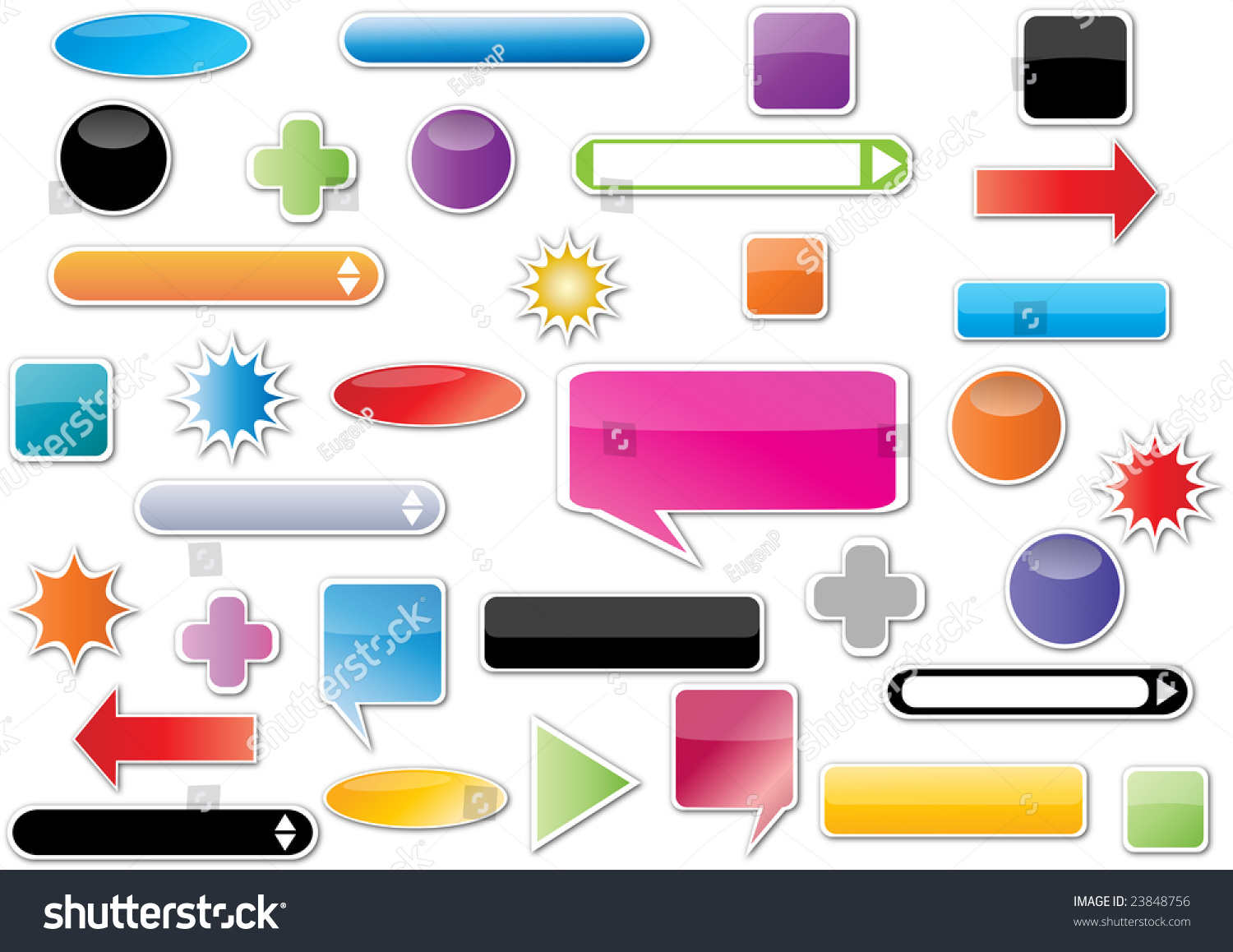 For Adding Your Own Text Or Icons Web Elements Set For Adding Your Own Text Or Icons Is