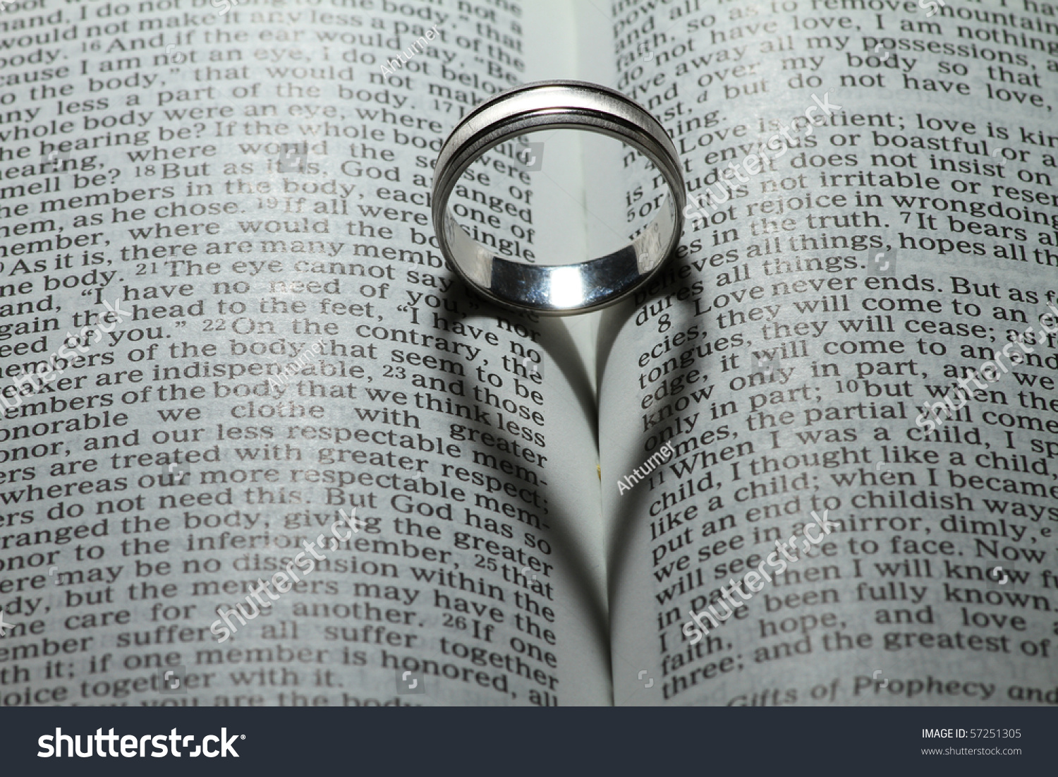 Bible verse for wedding ring