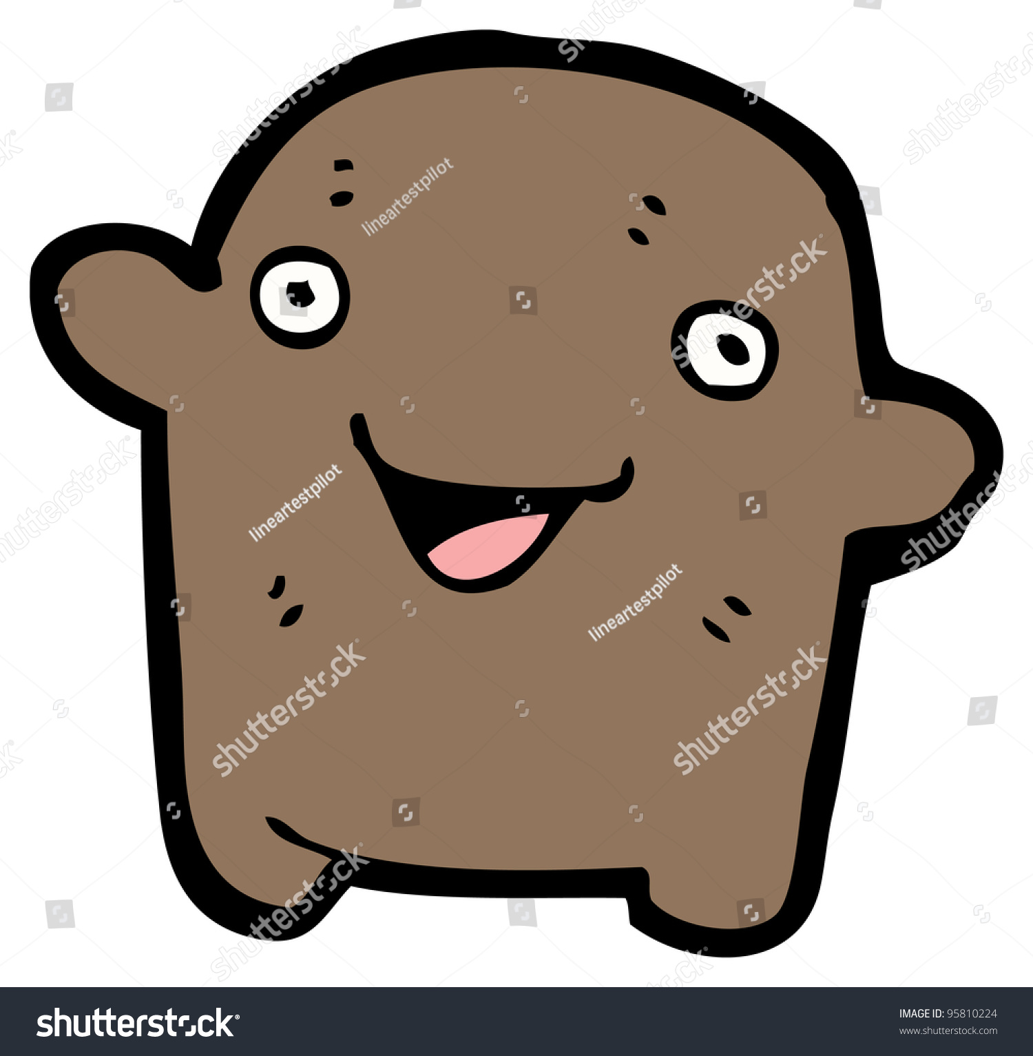 Weird Little Person Cartoon Stock Photo 95810224 : Shutterstock