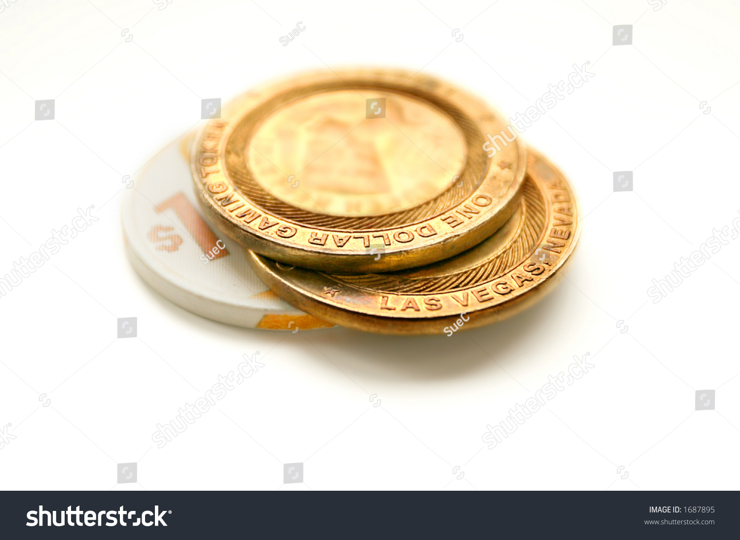 Used las vegas poker chips