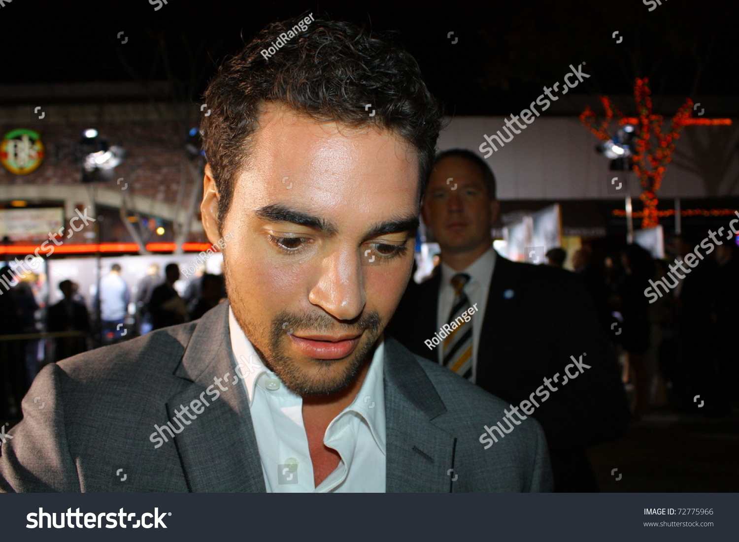 Westwood Ca Actor Ramon Rodriguez Arrives At The Premiere Of Battle Los Angeles At The 1962