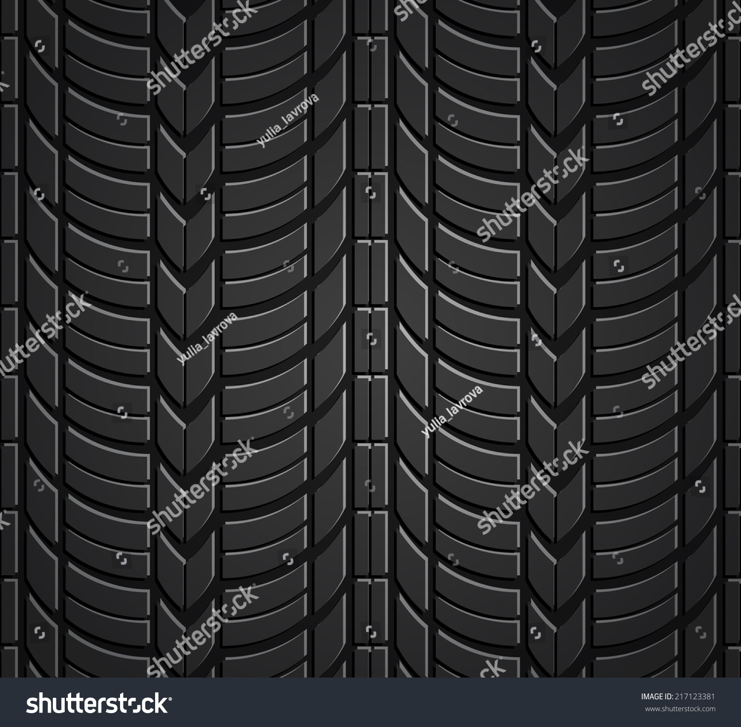 Wheel Tire Seamless Pattern Stock Illustration Shutterstock