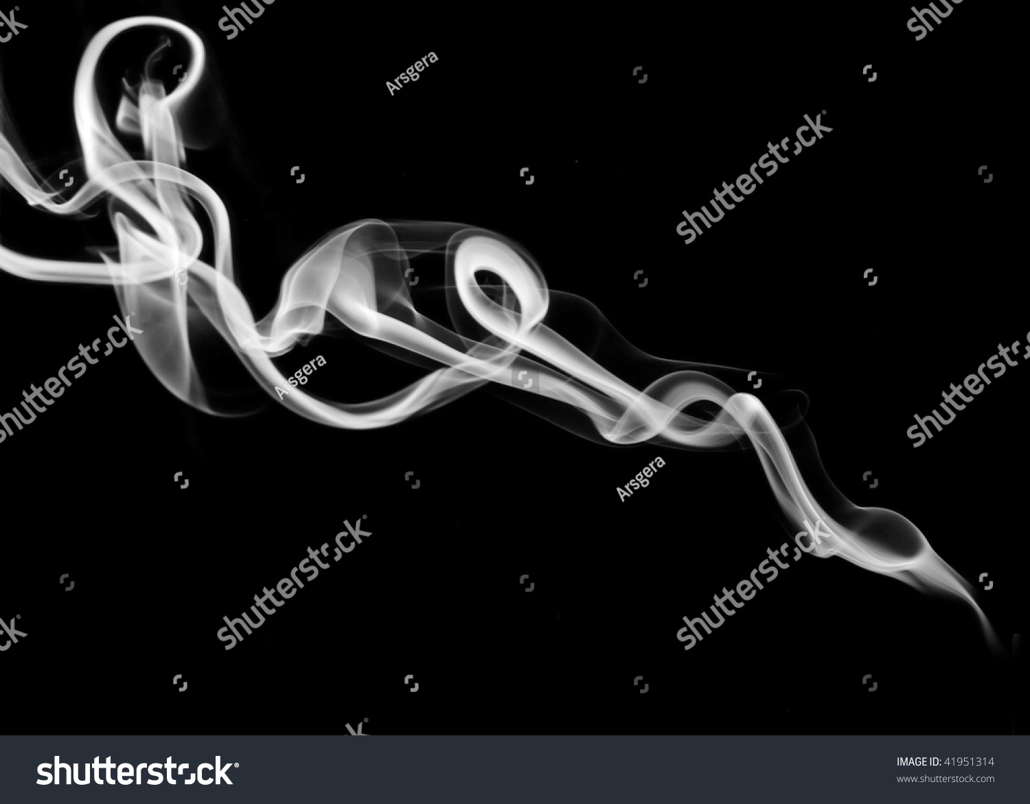 Abstract Fume Shapes The White Background White Abstract Fume Shapes The Black Background Stock
